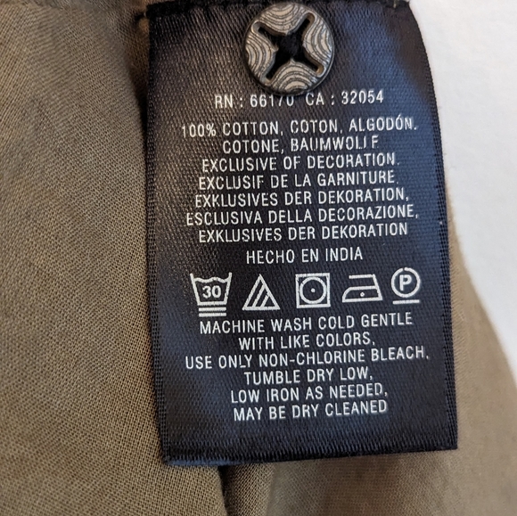 Anthropologie Postage Stamp Fit n Flare Green and Black Button Up Dress Size 10 - Picture 4 of 6